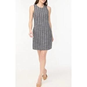J.Crew - Tweed shift dress / 4 / blue